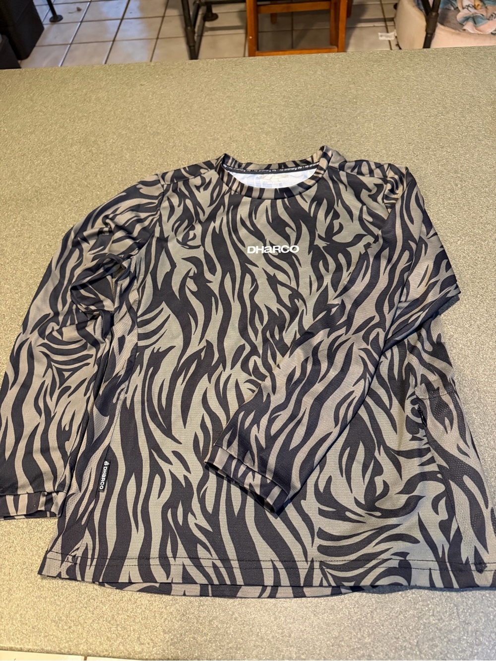 DHaRCO Women's Long Sleeve Graphic Jersey - Black & Gray